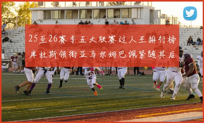 25至26赛季五大联赛过人王排行榜库杜斯领衔亚马尔姆巴佩紧随其后